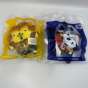 4/$25 - Hello Kitty‎ X Yu Gi Oh! McDonald’s 2 Sealed Plush Collectible Keychains